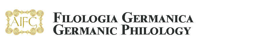 Filologia Germanica - Germanic Philology