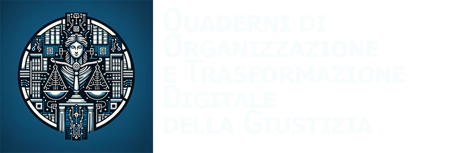 Logo rivista Quaderni di Organizzazione e Trasformazione Digitale della Giustizia
